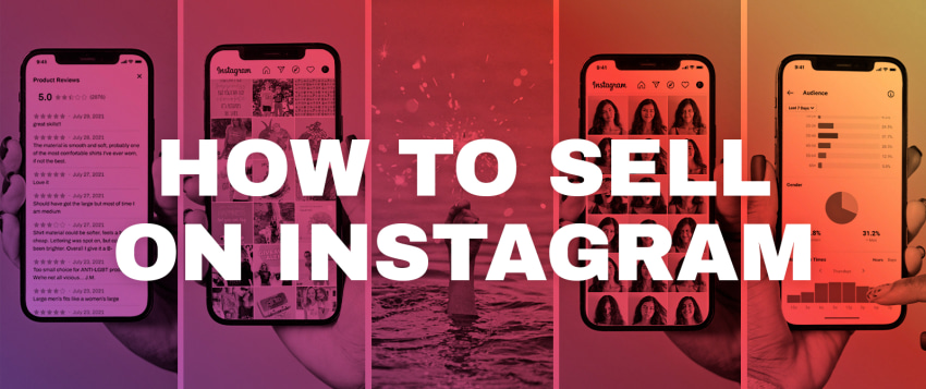 print on demand selling with instagram